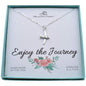 Airplane Necklace in Sterling Silver