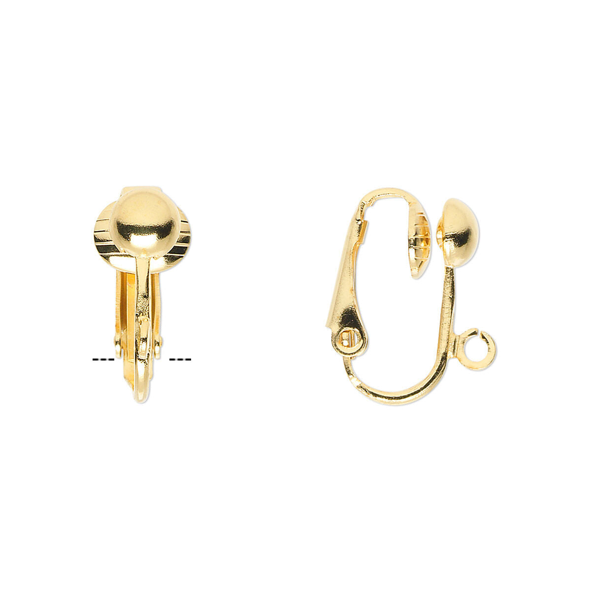 Gold Bow Clip On Earrings. Coquette Bow Jewelry.