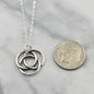 Daughter in Law Celtic Love Knot Necklace in Sterling Silver