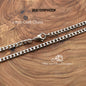 Men's Crucifix Necklace Set in Stainless Steel