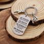 Wrestling Keychain in Stainless Steel