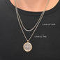 Jerusalem Crusader’s Cross Necklace in Stainless Steel. Men's Jewelry Gift