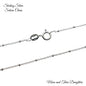 Pickleball Paddle and Ball Charm in Sterling Silver on a Satellite Chain. Gift for Pickleball Lover. Gift for Pickleball Player.