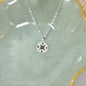 Middle School Graduation Compass Necklace in Sterling Silver