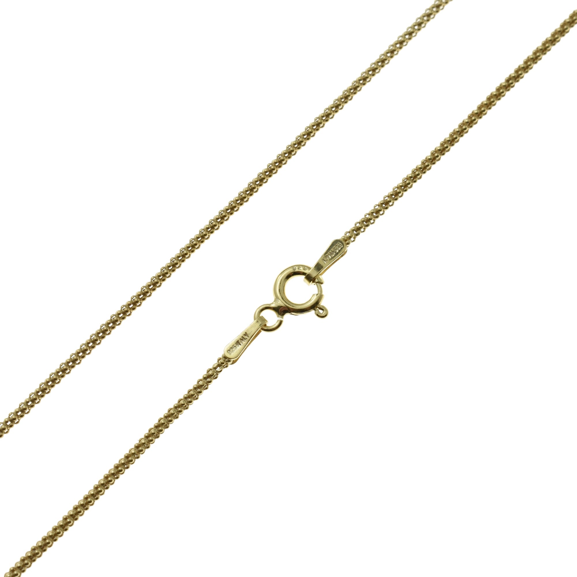 Gold Plated Snake Necklace on a Yellow Gold Plated Popcorn Chain. Snake Necklace. Year of the Snake. 2025