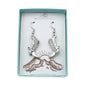 Western Earring Sets in Pewter. Cowboy Boot Earrings. Horse and Steer Head Earrings. Cowgirl Earrings. Earring Sets.
