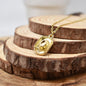 Gold Cowboy Hat Necklace in Stainless Steel. Western Jewelry. Cowgirl Necklace. Horse Jewelry.