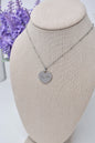 Boy Mom Heart Pendant Necklace in Silver or Gold on an 18 Inch Stainless Satellite Chain. Heart Necklace. Boy Mom Necklace. Gift for Boy Mom.