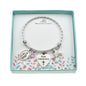 First Communion Bangle Bracelet in Stainless Steel