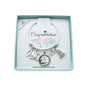 Kindergarten Graduation Bangle Bracelet. 2025 Personalized Bangle Bracelet