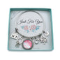 Real Estate Agent Bangle Bracelet in Stainless Steel