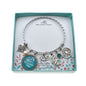 Happy Retirement Bangle Bracelet in Stainless Steel. Retirement Gift