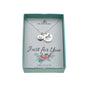 Little Girl's Horse Necklace in Sterling Silver Personalized With Initial Charm
