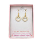 Enamel Love Heart Charm Earrings. Valentine's Day Gifts.
