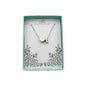 Bubble Letter Necklace In Gold or Silver on a Stainless Steel Cable Chain. Personalized Initial Necklace.