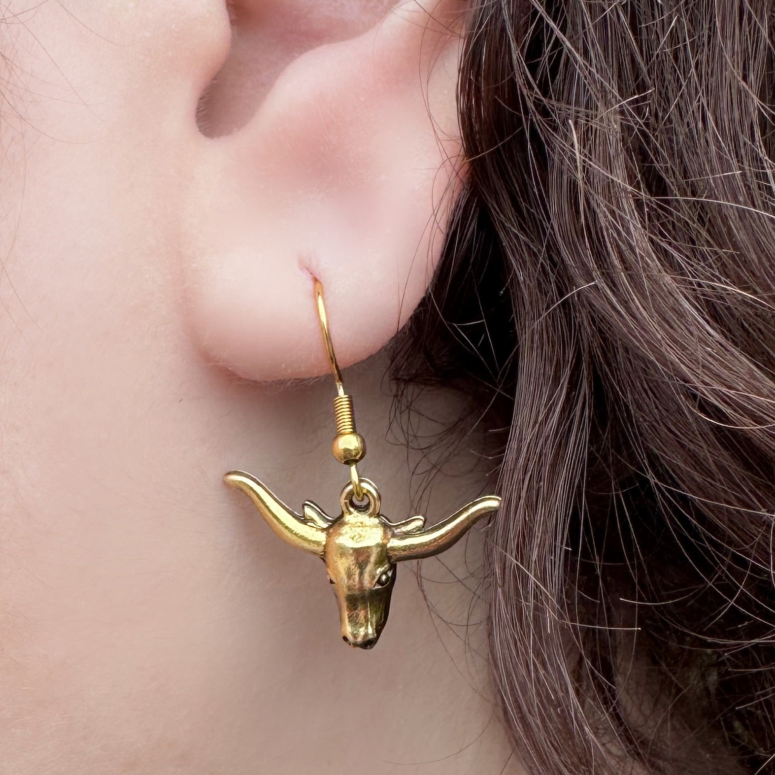 Western Earring Sets in Pewter. Cowboy Boot Earrings. Horse and Steer Head Earrings. Cowgirl Earrings. Earring Sets.