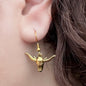 Western Earring Sets in Pewter. Cowboy Boot Earrings. Horse and Steer Head Earrings. Cowgirl Earrings. Earring Sets.