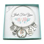 Basset Hound Bangle Bracelet in Stainless Steel