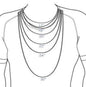 Football Necklace in Silver Plated Pewter and Stainless Steel