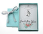 Ballet Slippers Necklace in Sterling Silver with Personalized Initial