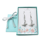Golf Club Earrings in Antique Silver Pewter or 24K Gold Plated Pewter