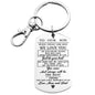 Son Keychain in Stainless Steel