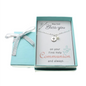 First Communion Cross Pearl Necklace in Sterling Silver