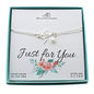 Double Strand Hummingbird Bracelet in Sterling Silver