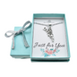 Dance Ballet Slippers Necklace in Antique Silver Pewter