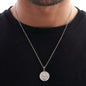 Men’s Compass Necklace in Stainless Steel. Men's Jewelry. Gifts for Him