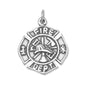 Firefighter’s Maltese Cross Necklace in Sterling Silver