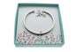 Dental Hygienist Bracelet. Stainless Steel. DH Caduceus