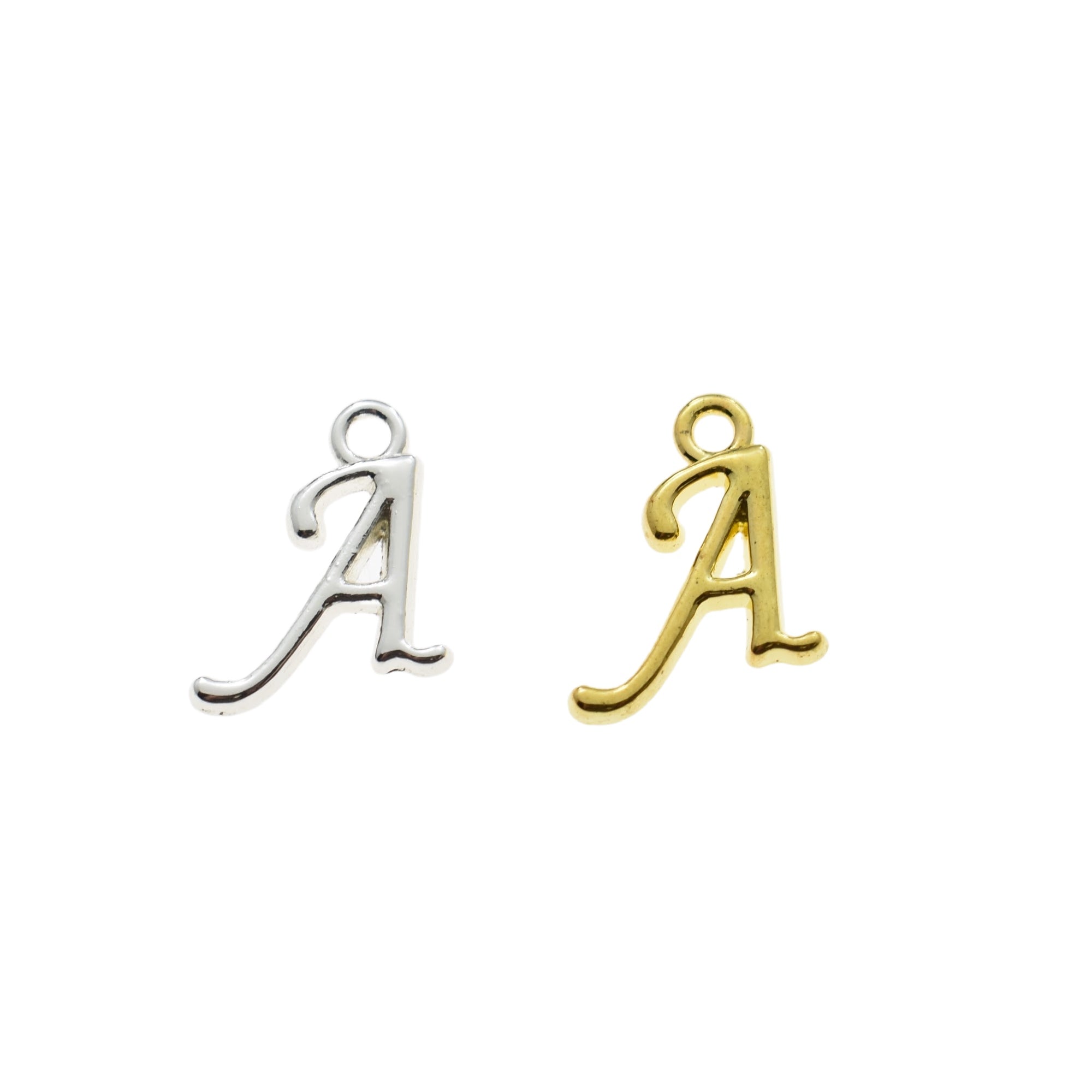 Silver or Gold Add On Script Initials