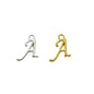 Silver or Gold Add On Script Initials