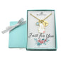 Personalized Easter Bunny Necklace