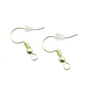 Bingo Earrings in 24k Gold Plated Pewter