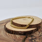 Men's 5mm Wheat Chain Bracelet. Men's Jewelry. Waterproof.