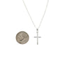 Goddaughter Cross Necklace in Sterling Silver