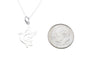 Confirmation Sponsor Dove Necklace in Sterling Silver