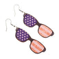 Red, White and Blue Sun Glasses Enamel Earrings. Fourth of July. 4th of July. American Flag. Independence Day. Patriotic.