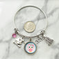 Kindergarten Graduation Bangle Bracelet Stainless Steel