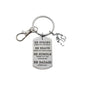 Wrestling Keychain in Stainless Steel