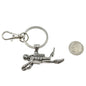 Scuba Diver Keychain in Stainless Steel