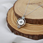 Compass Necklace in Sterling Silver