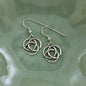 Three Decade Celtic Knot Earrings in Sterling Silver