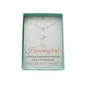 Hummingbird Necklace in Sterling Silver