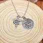 Dental Assistant Necklace with Word Tag Stainless Steel