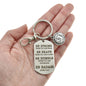 United States Air Force Keychain in Stainless Steel
