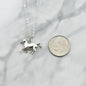 Horse Necklace in Sterling Silver