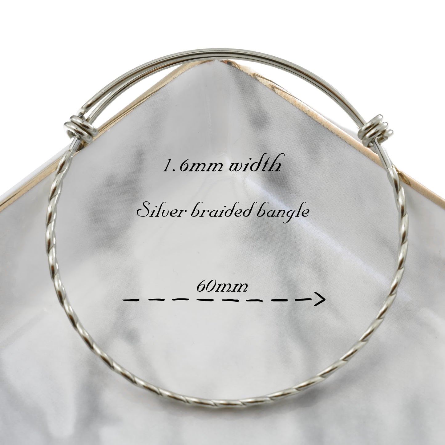 Personalized Mom Bangle Bracelet with Initial Charm and Crystal Birthstone. Stainless Steel Bangle Bracelet. Mother's Day Gift. Gift for Mom
